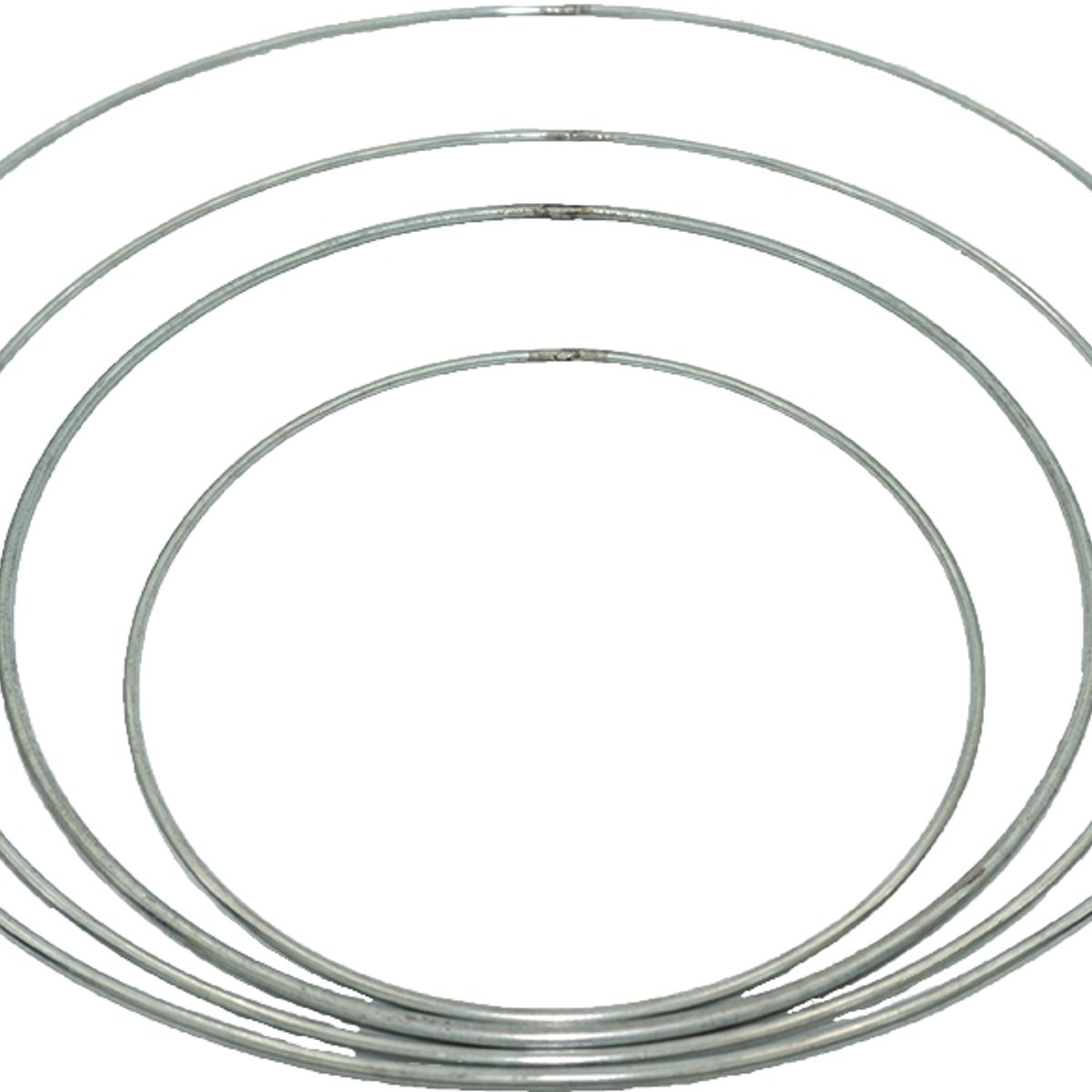 GENERICO - Argolla soldada 40cm Aprox macrame, mandalas, atrapasueños