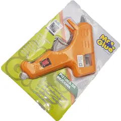 GENERICO - Pistola Silicona MR GLUE o GUAYAQUIL barras delgadas 7mm