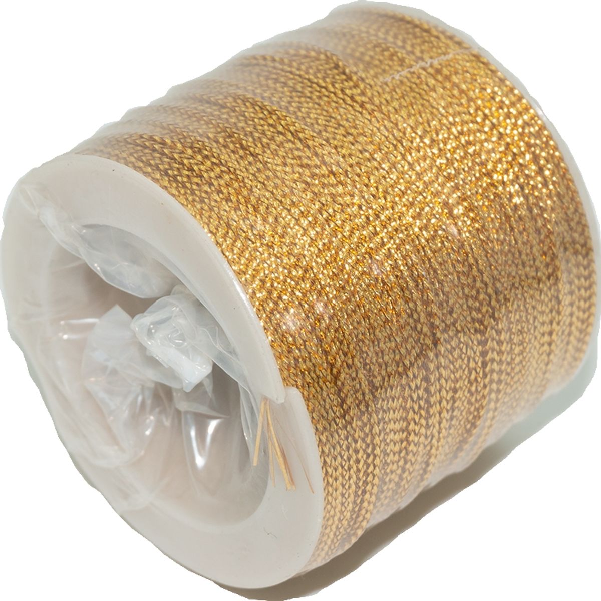 GENERICO - Cordón de Lurex dorado 0.5mm 100 mt