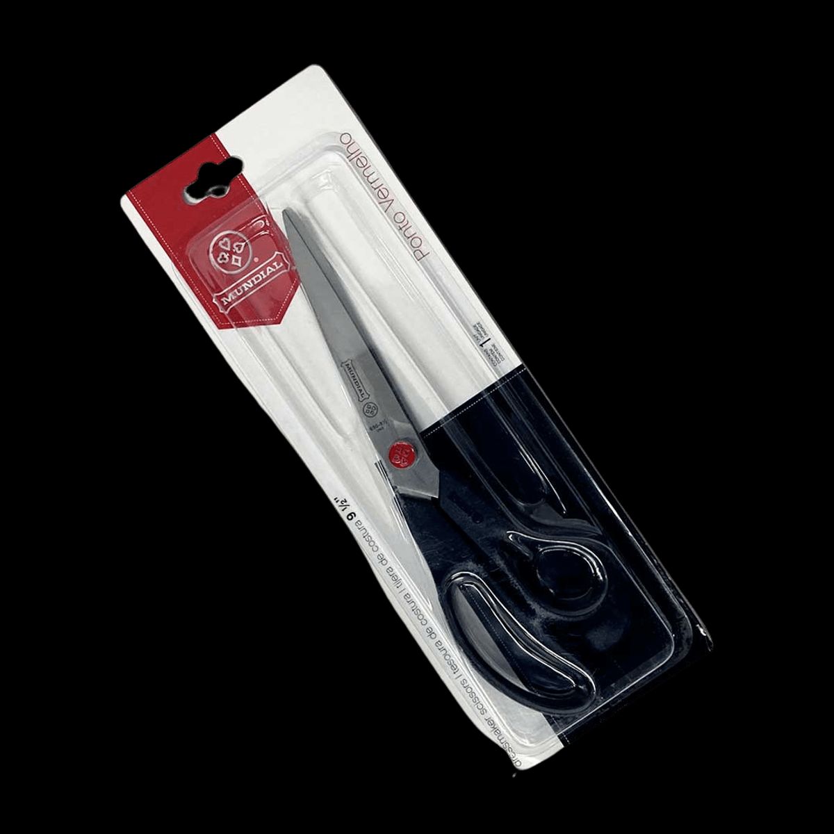 MUNDIAL - Tijera para costura Mundial RedDot 690 91/2'' 24cm Reforzada