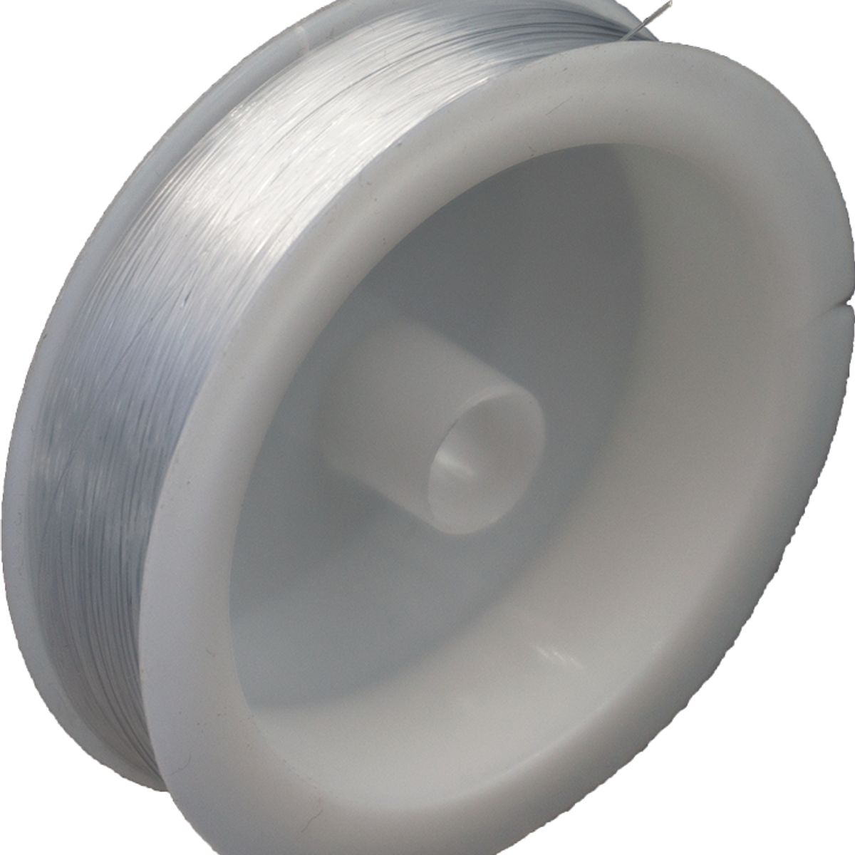 GENERICO - Hilo de pescar artesanías y bisutería 0.4 (0.40)mm 100mt