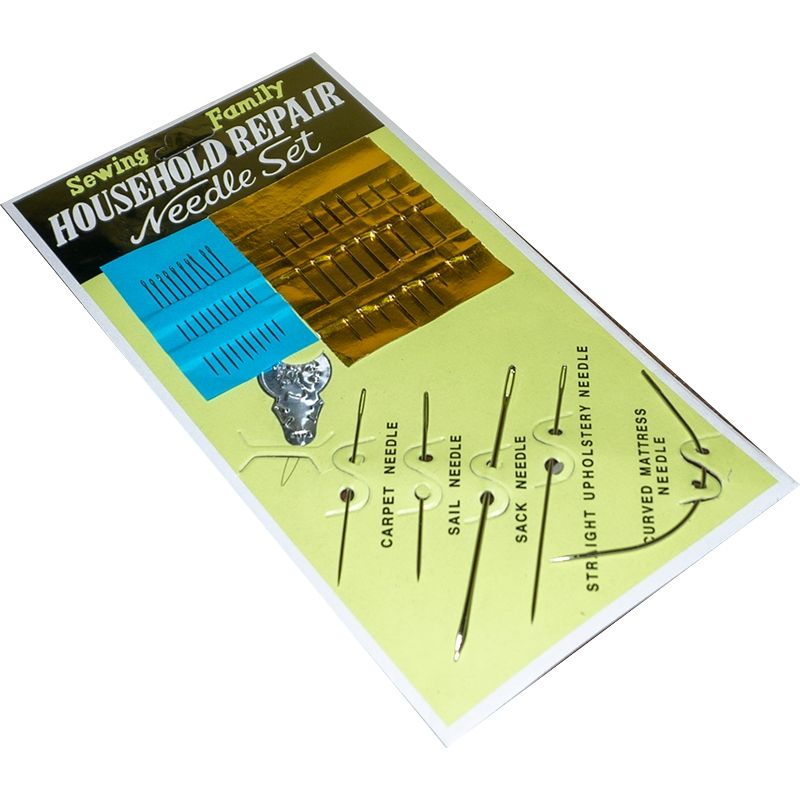 GENERICO - Set 24 agujas con enhebrador Household Repair Needle Set