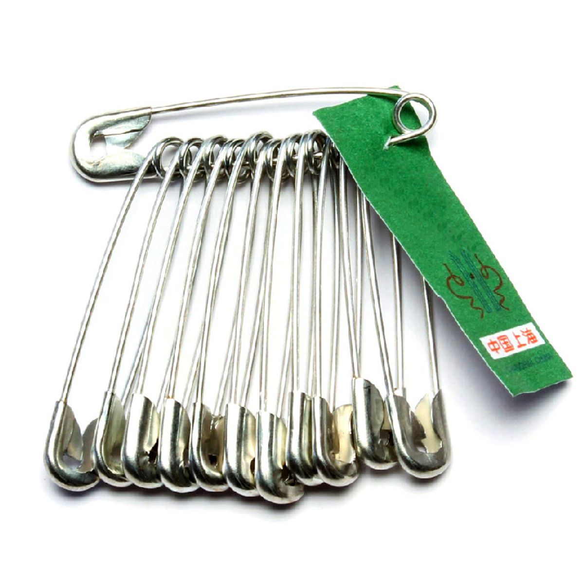 GENERICO - Alfiler de gancho Numero N°2, 3.8 cm, 12 unidades