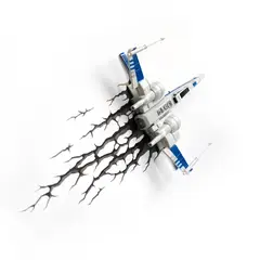 3D LIGHT FX - Lámpara Mural 3D X-WING
