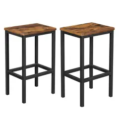 VASAGLE - Set Taburetes Sillas de Bar estilo Industrial