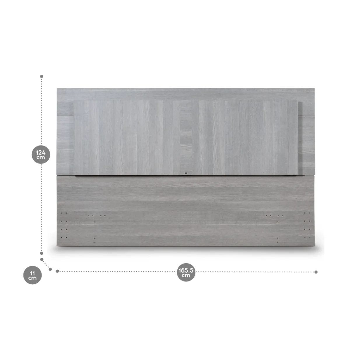 ROSEN - Respaldo Tivoli 2 Plazas Rosen Gris
