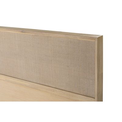 Imagen 2 del producto Respaldo Halsey 2 Plazas Madera-Rattán