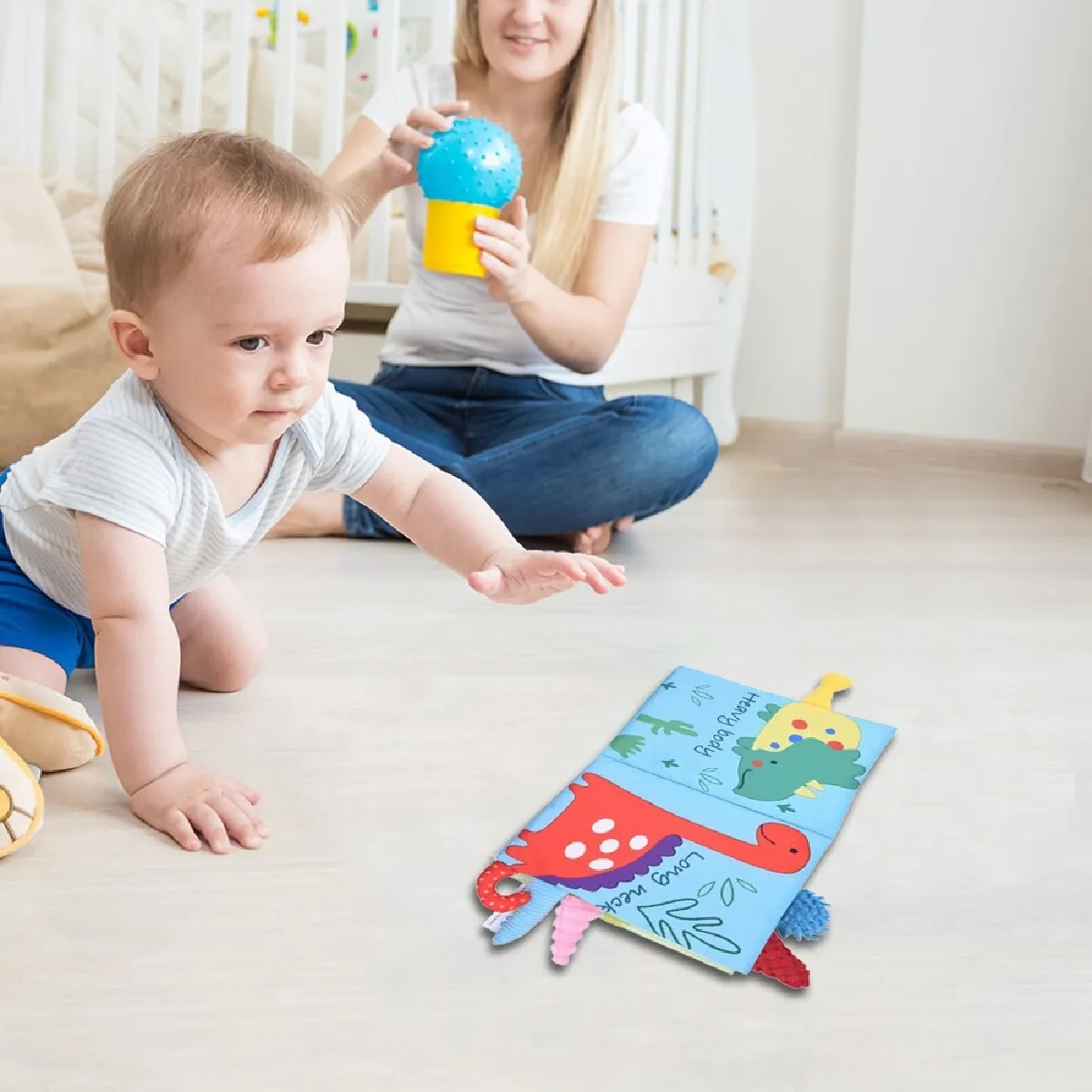 GENERICO - Libro Sensorial Para Niños niñas Para Estimulación