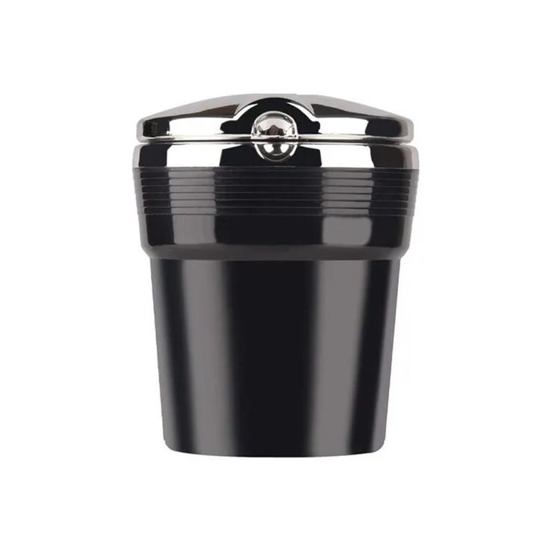 GENERICO - Cenicero Universal Para Autos Camionetas Monedero Luz Led