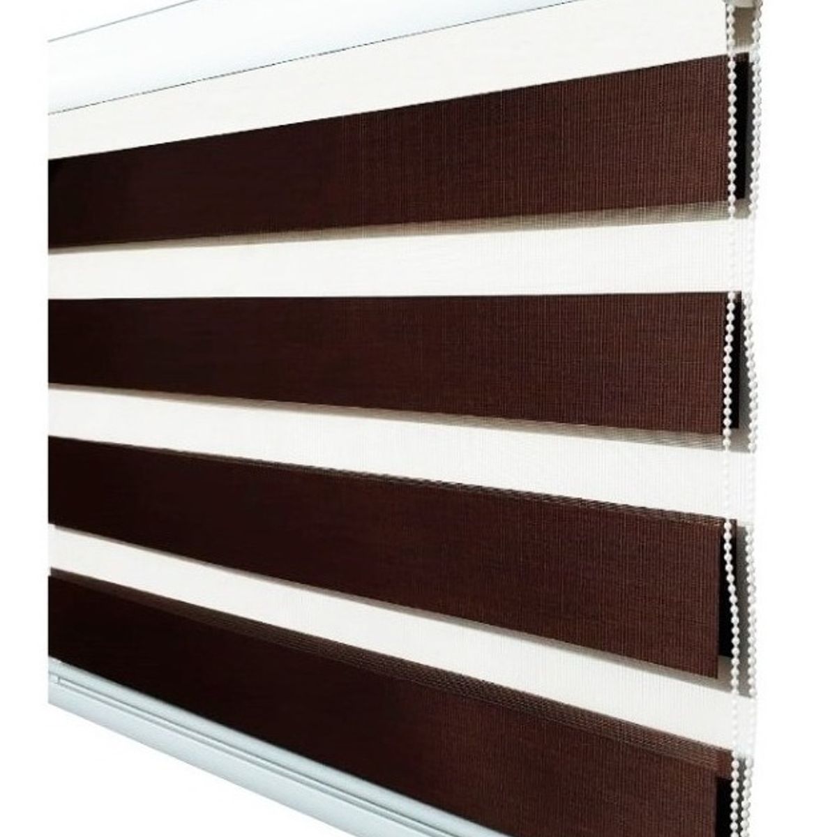 GENERICO - Cortina Rolller Duo Jaspeada 200x200 Chocolate