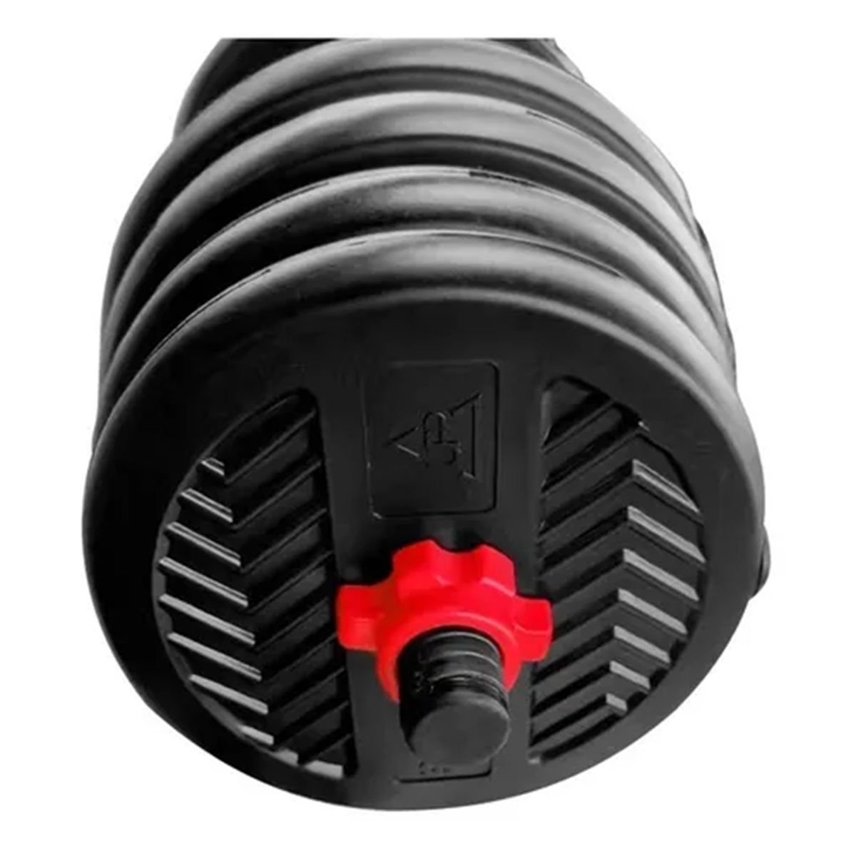 SDFIT - Mancuernas Discos con Union + 2 Bases Rusas + Barra Curva