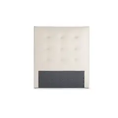 ROSEN - Respaldo New Oliver 1,5 Plazas Cuero Ice