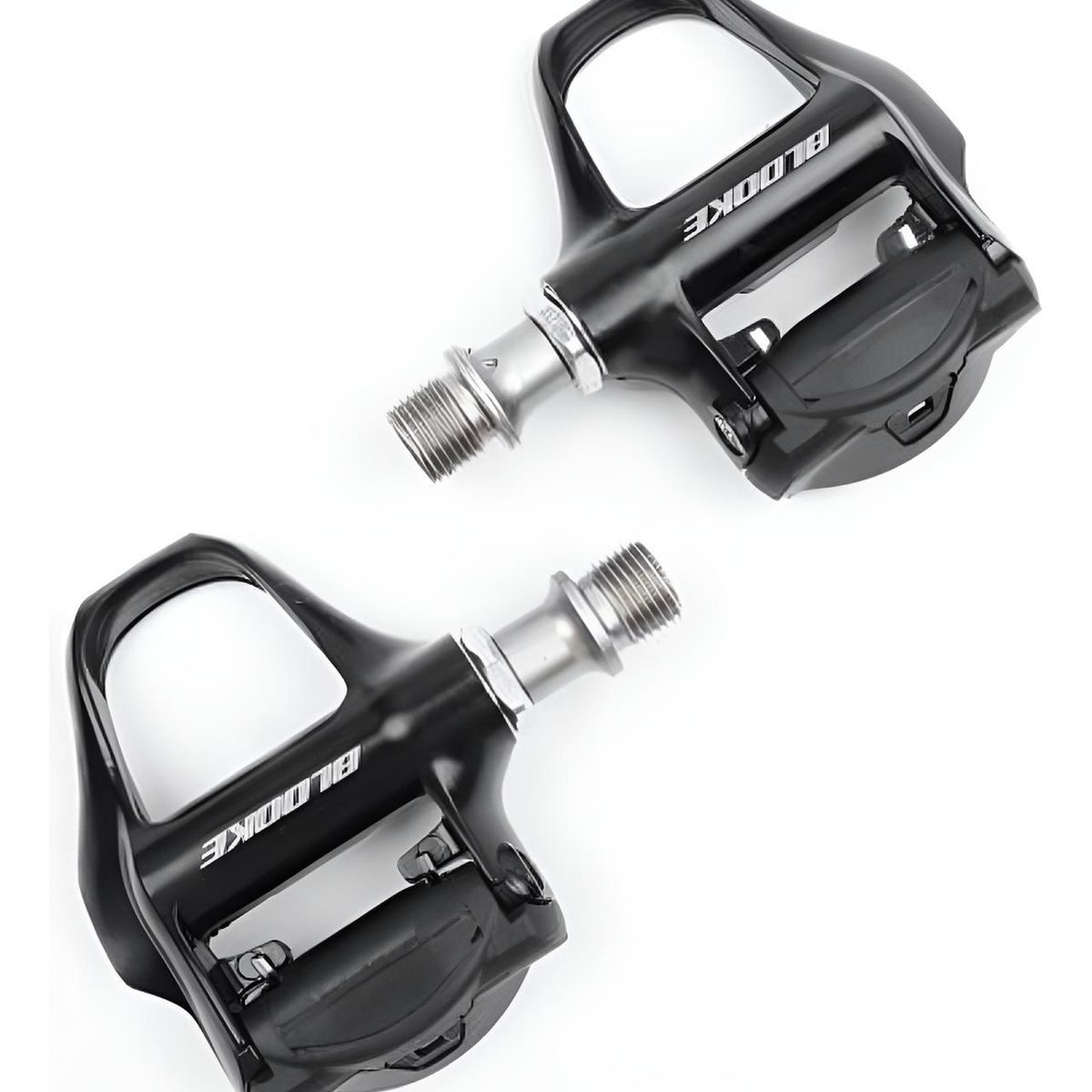 GENERICO - Pedales De Ruta  Calas Compatible Shimano Spd Bicicleta - Negro