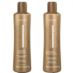 BRASIL CACAU - Shampoo y Acondicionador 300 Ml C/u Pack