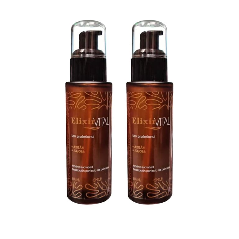 Serum Elixir Keratina Argan 60 ml cu Pack 2 productos