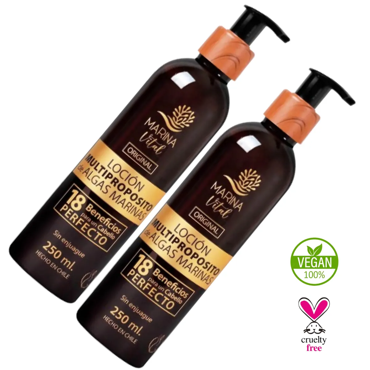 MARINA VITAL - Lociones Multiproposito Marina Vital 250 ml Pack 2 Productos.