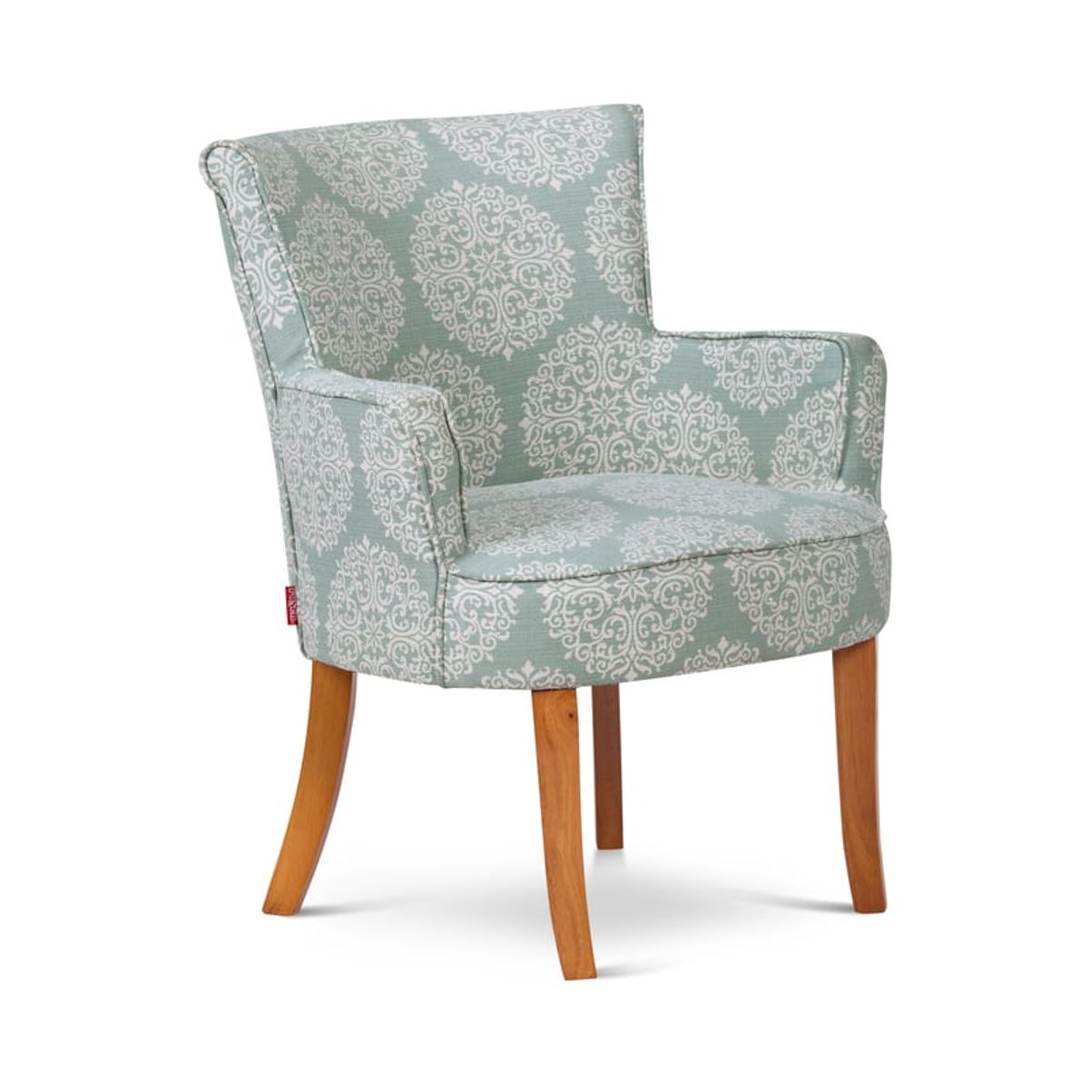 ROSEN - Set 2 Poltronas Rosen Emily Tela Flor Celeste