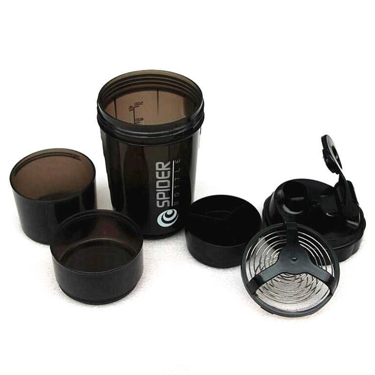 GENERICO - Shaker Mezclador Batidos Proteinas 500ml Gym - Violeta