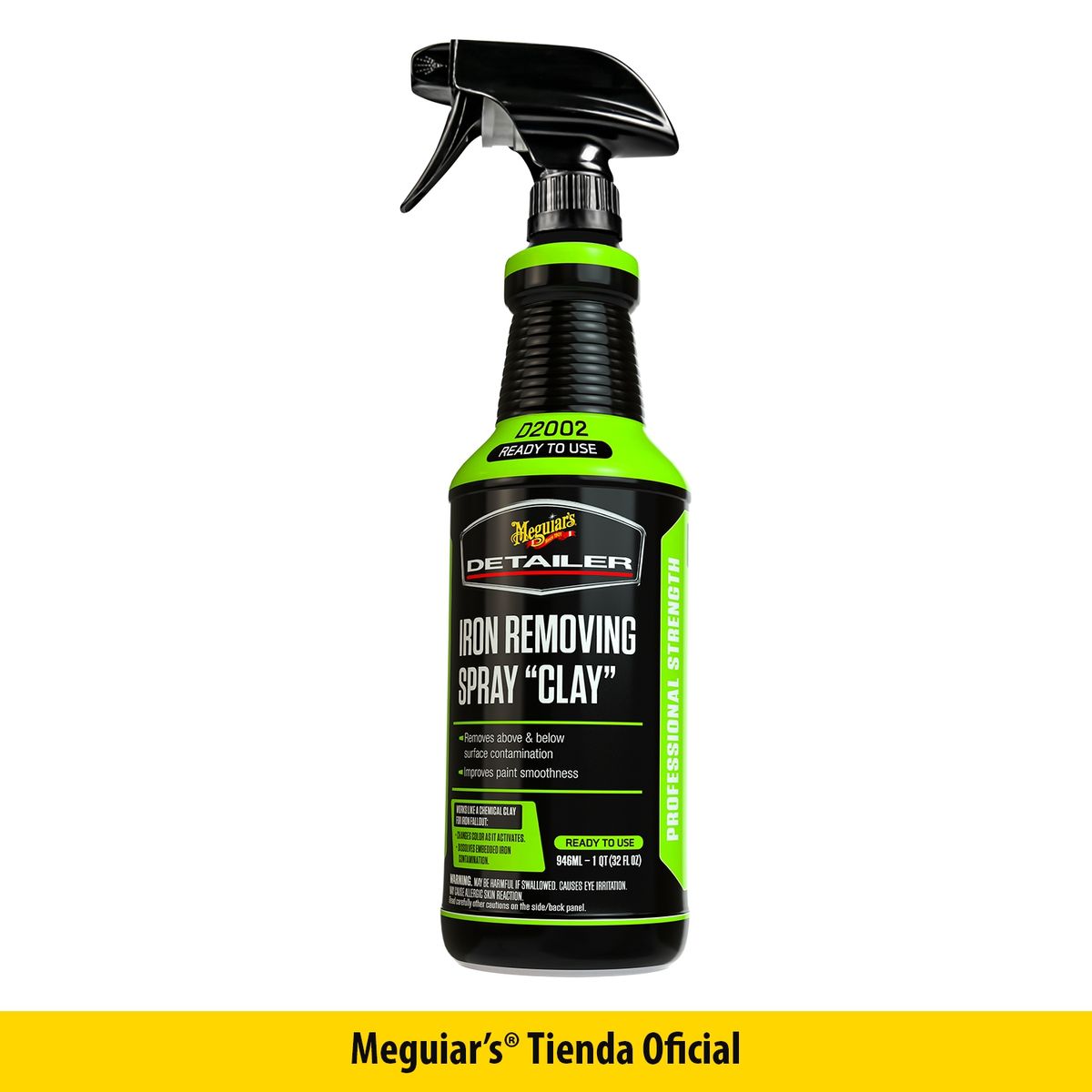 MEGUIARS - Descontaminador Ferrico Meguiars Iron Removing Spray Clay