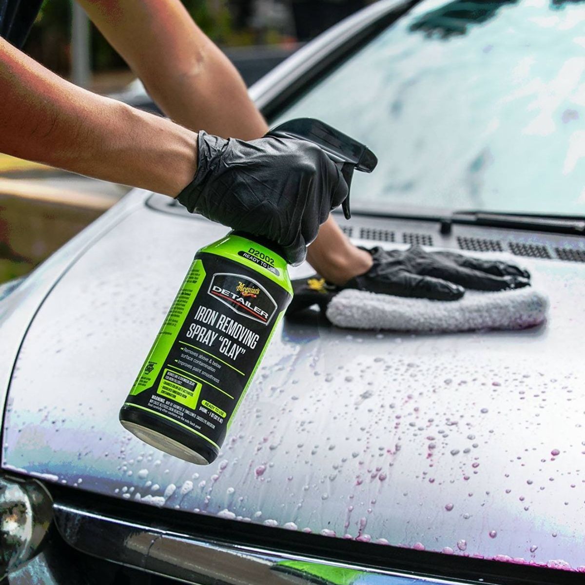 MEGUIARS - Descontaminador Ferrico Meguiars Iron Removing Spray Clay