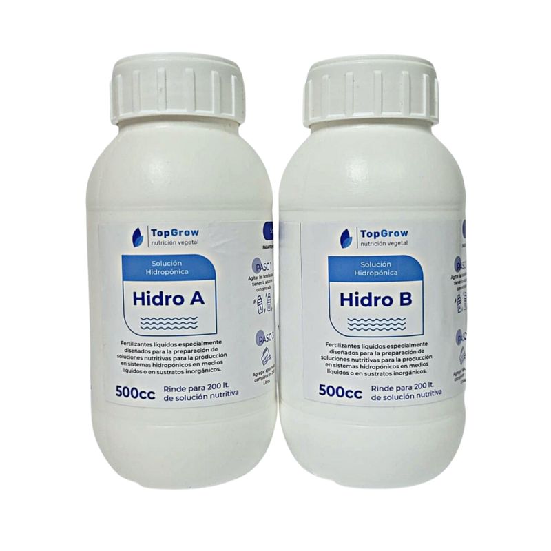 GENERICO - Soluciones nutritivas A  B 500cc