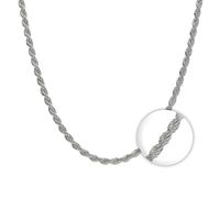 Cadena Tourbillon de Plata Italiana para dama