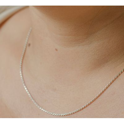 Imagen 2 del producto Cadena Tourbillon de Plata Italiana para dama