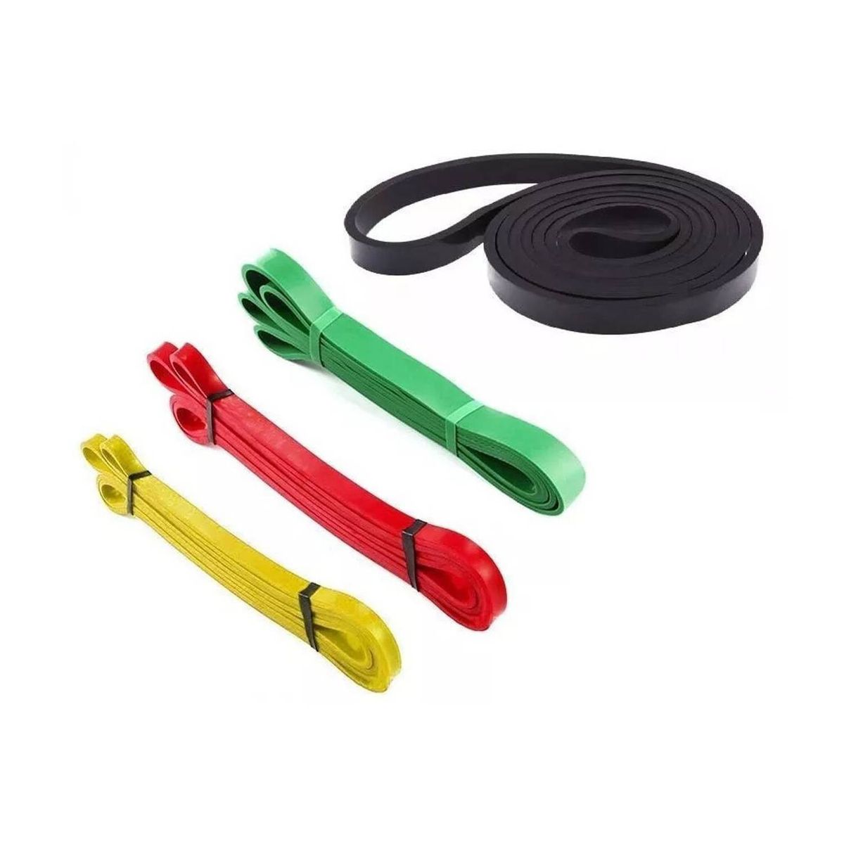 BASKO FITNESS - Pack Bandas Resistencia Power 13-21-32-45mm