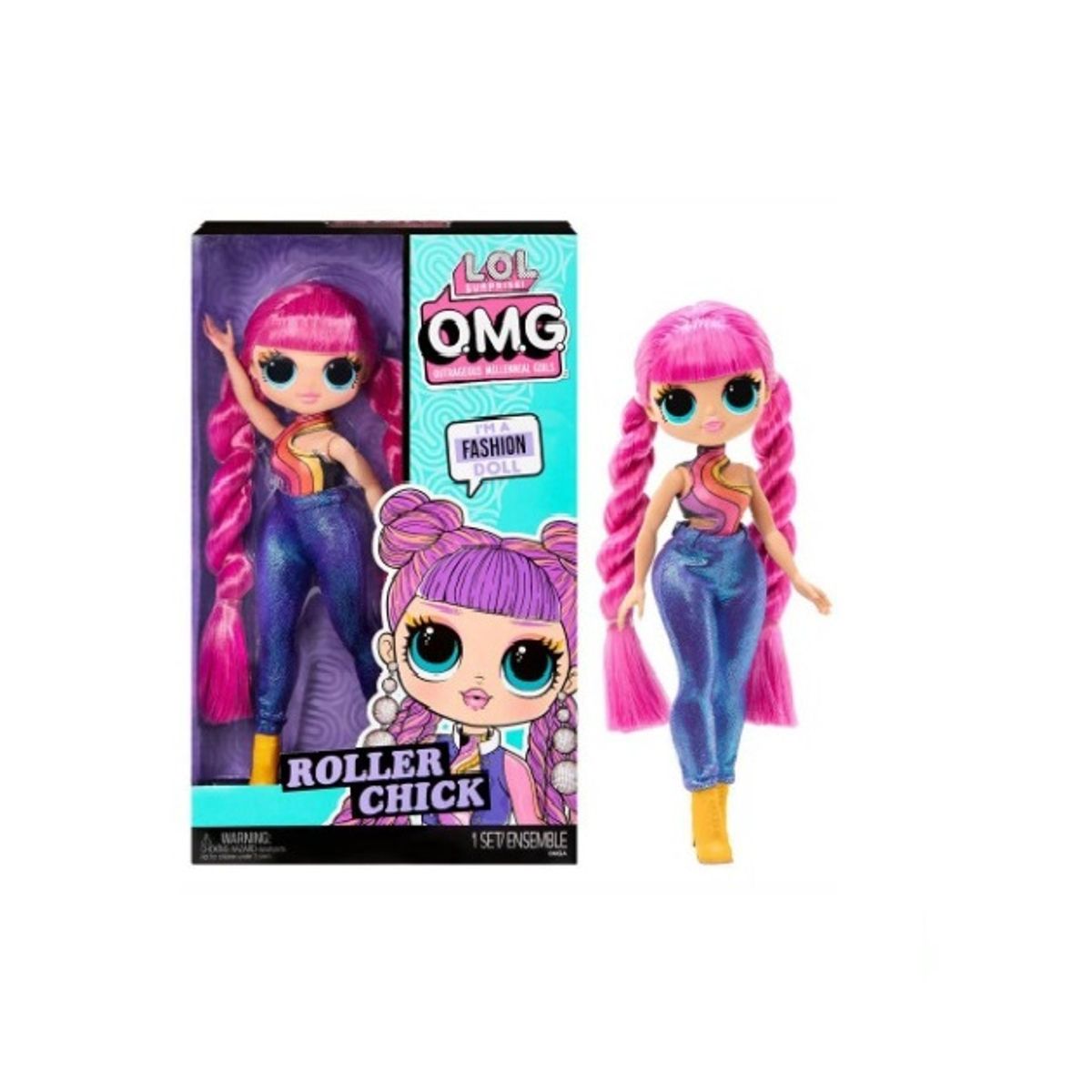 LOL SURPRISE - LOL SURPRISE MID OPP OMG DOLL ROLLER CHICK