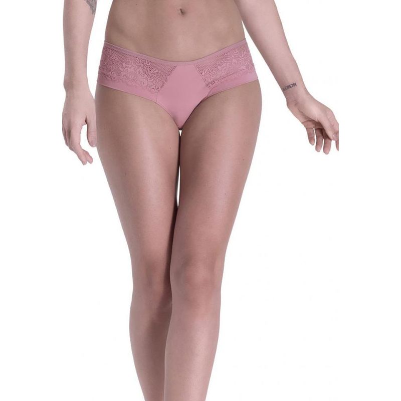 2RIOS - Bikini Microfibra Encaje Granate 2Rios
