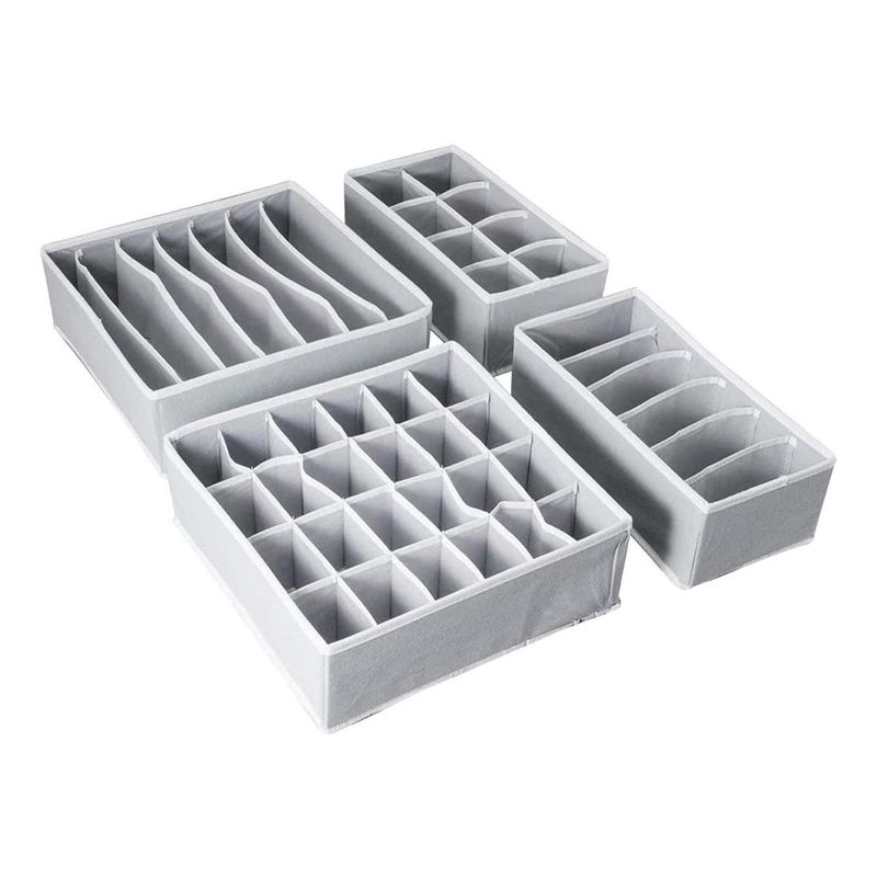 GLOBAL LATIN GROUP - Set 4 Organizador De Ropa Plegable