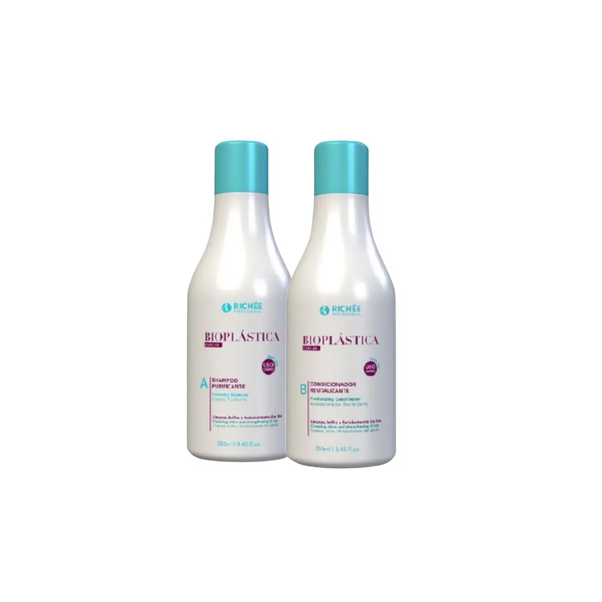 RICHEE PROFESIONNAL - Bioplastica Shampoo Y Acondicionador 250 Ml C/u Kit RICHEE PROFESIONNAL
