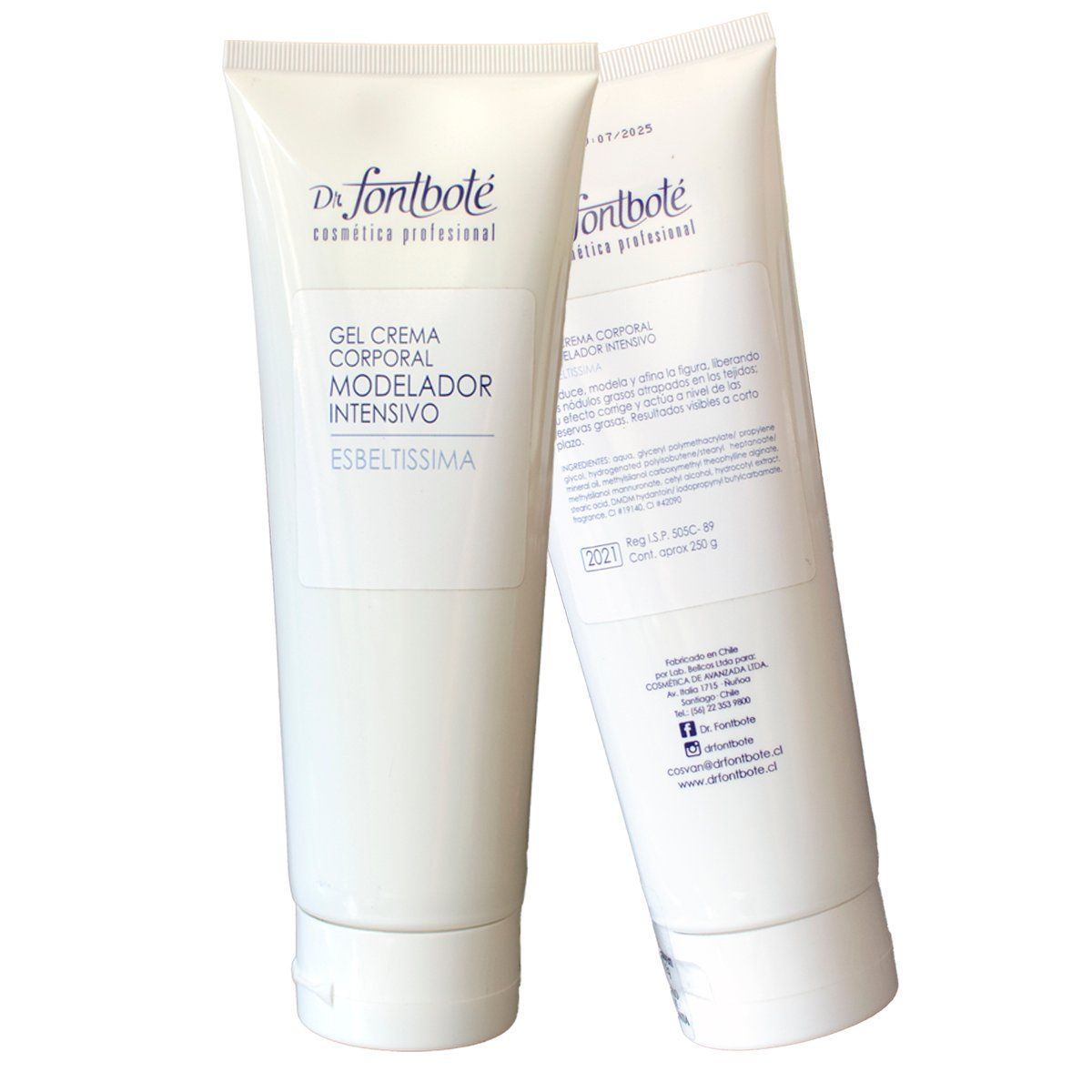 DR FONTBOTE - Gel crema Corporal Modelador Intensivo 250 g DR FONTBOTE..-