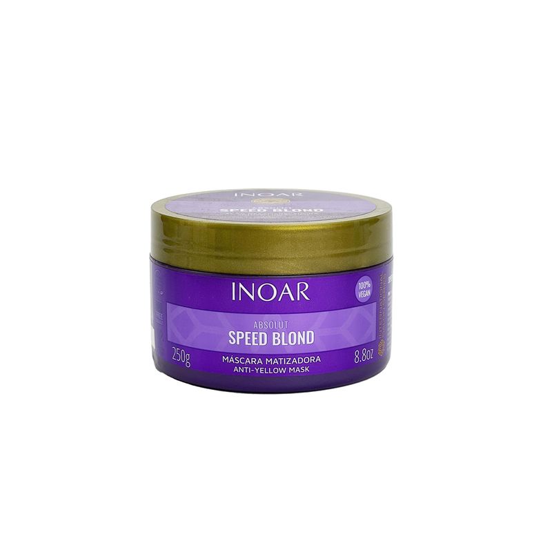 INOAR - Mascara Matizadora Speed Blond 250 ml INOAR.