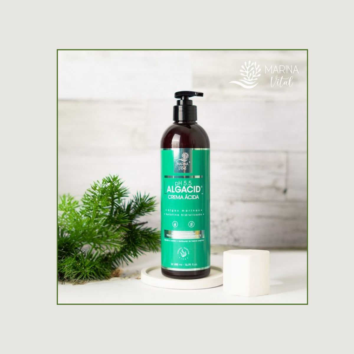 MARINA VITAL - Mascara Algacid Ph 5.5 500 Ml Marina Vital.
