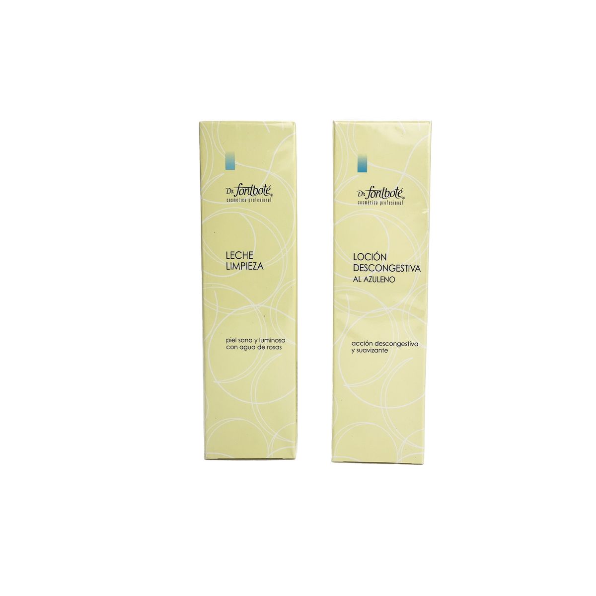 DR FONTBOTE - Leche Limpieza y Locion Descongestiva Al Azuleno DR FONTBOTE.-