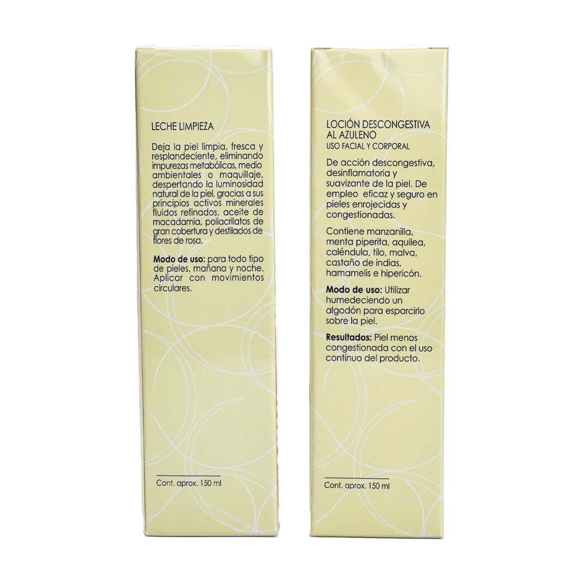 DR FONTBOTE - Leche Limpieza y Locion Descongestiva Al Azuleno DR FONTBOTE.-