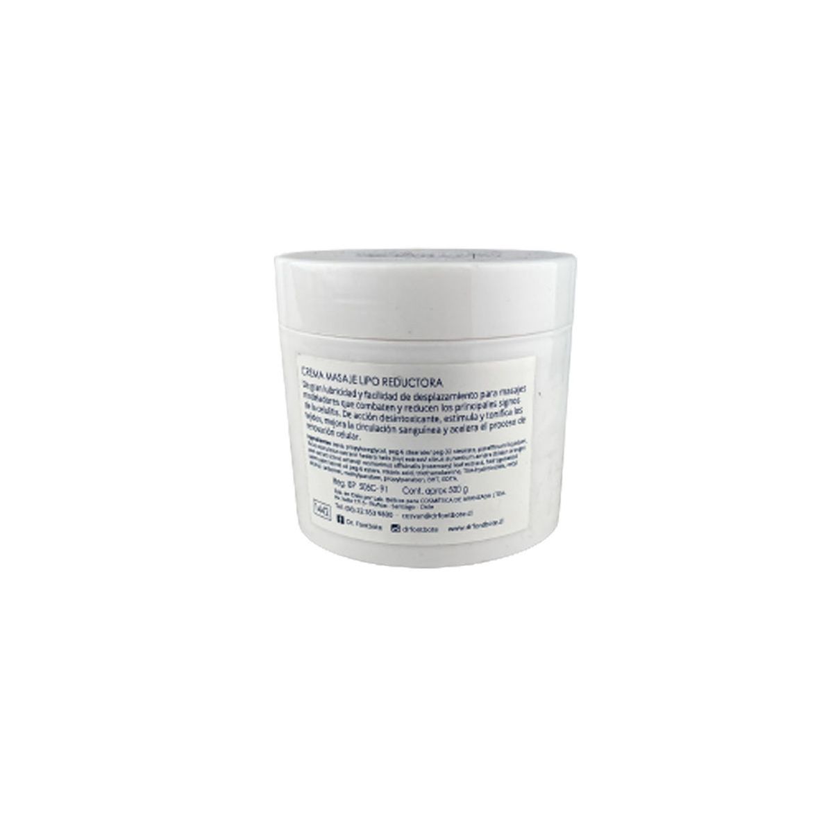 DR FONTBOTE - Crema de Masajes Liporeductora 500 g DR FONTBOTE