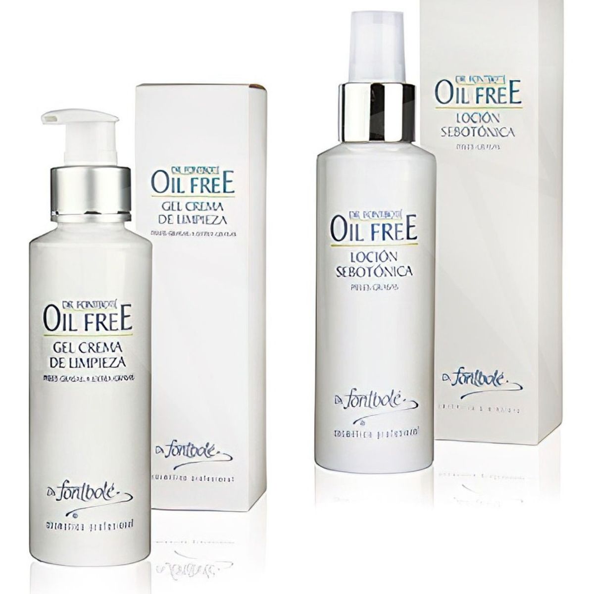 DR FONTBOTE - Gel Limpieza y Locion Sebotonica Piel Grasa Pack DR FONTBOTE.-