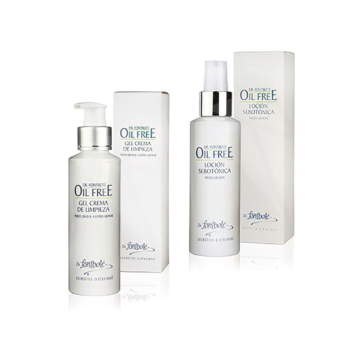 DR FONTBOTE - Gel Limpieza y Locion Sebotonica Piel Grasa Pack DR FONTBOTE.-