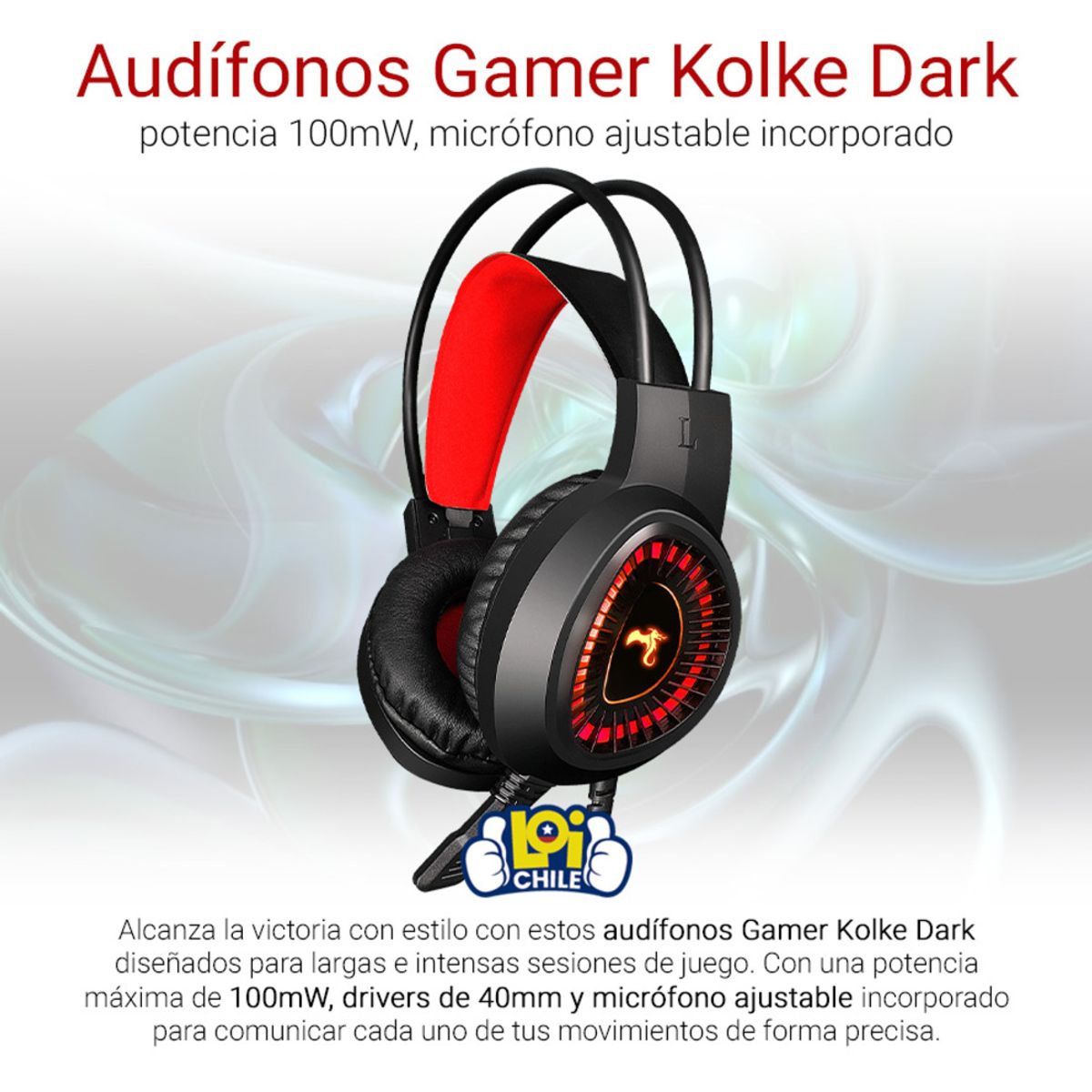 KOLKE - Audifonos Gamer Kolke Dark KGA-472 KOLKE
