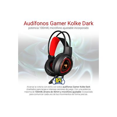 Imagen 2 del producto Audifonos Gamer Dark KGA-472