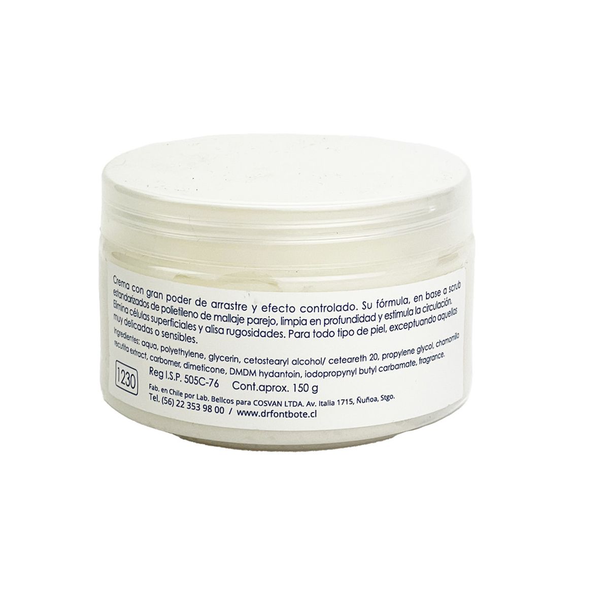DR FONTBOTE - Exfoliante Facial Y Corporal 150 Gr DR FONTBOTE