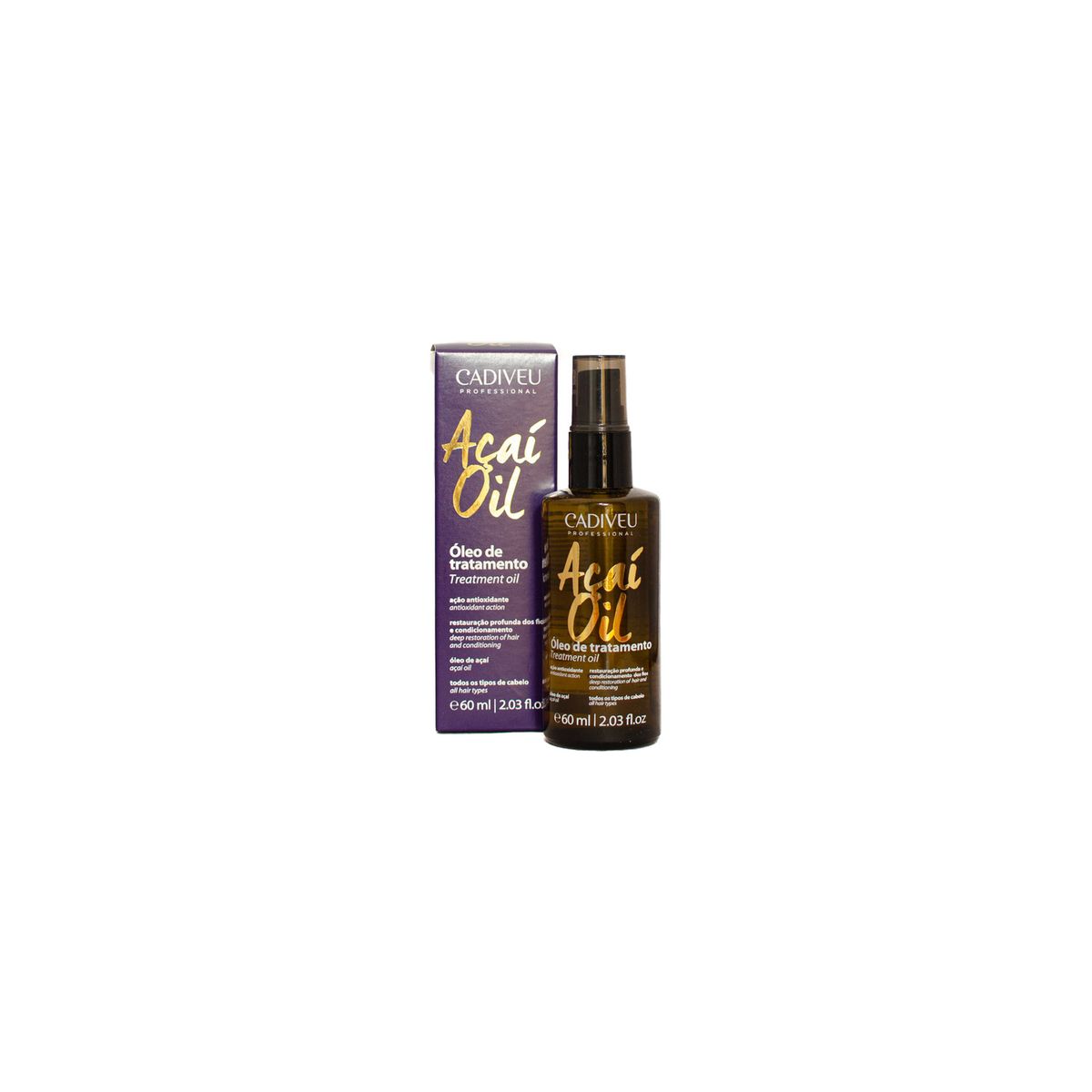 CADIVEU - Acai Oil Aceite Para El Cabello 60 Ml CADIVEU