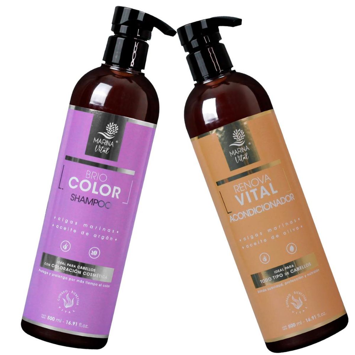 MARINA VITAL - Shampoo Briocolor 500ml Y Acondicionador 500 ml Marina Vital MARINA VITAL