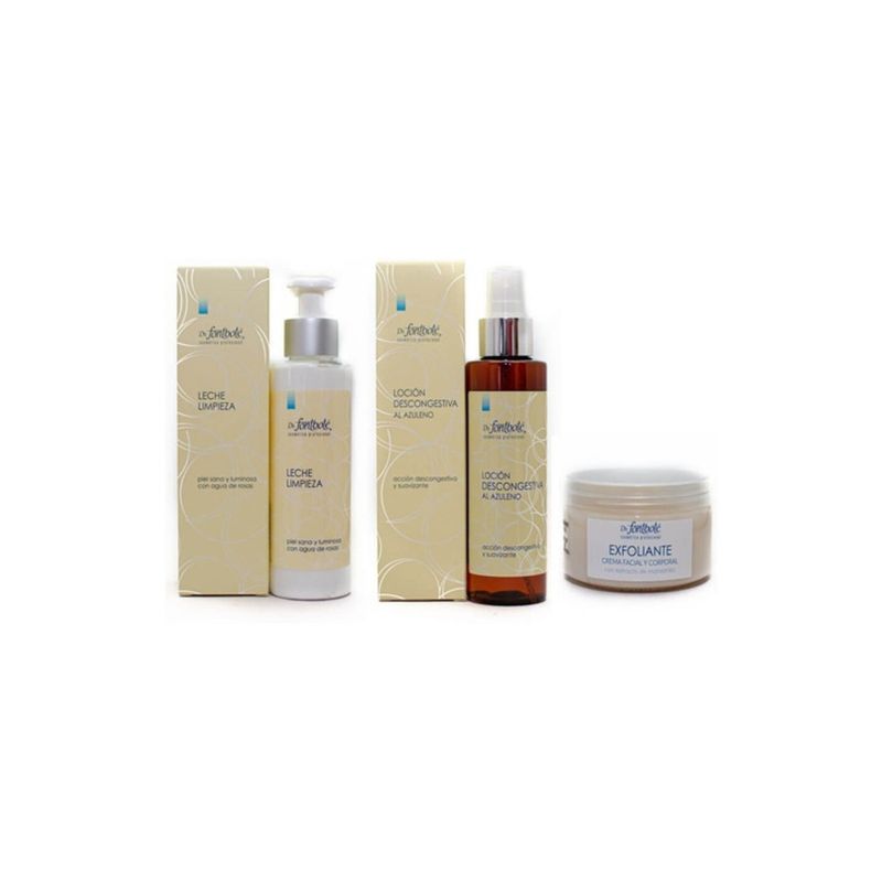 DR FONTBOTE - Leche Limpieza  locion Descongestiva y Exfoliante DR FONTBOTE