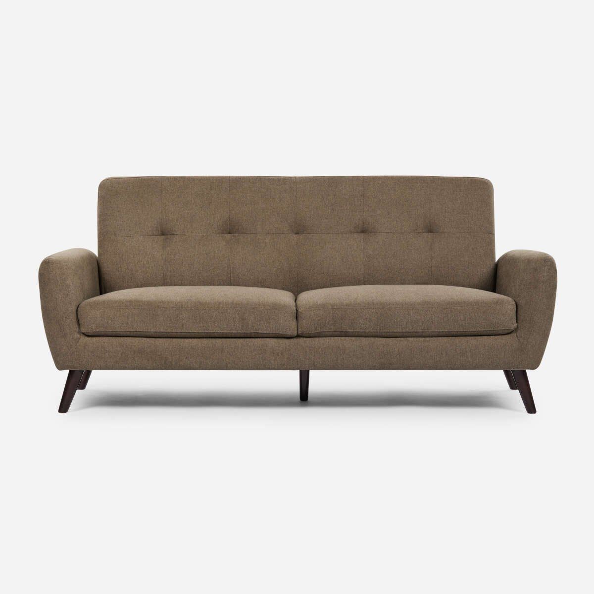 ROSEN - Sofá Rosen Adele 3 Cuerpos Tela Taupe