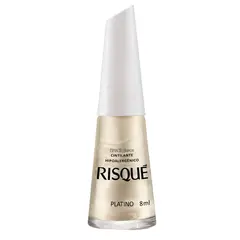 RISQUE - Esmalte Uñas Hipoalergénico Platino