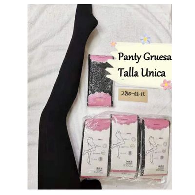 Imagen 2 del producto Pack 3 Panty Gruesa Elasticada 100 Denier Cero Transparencia