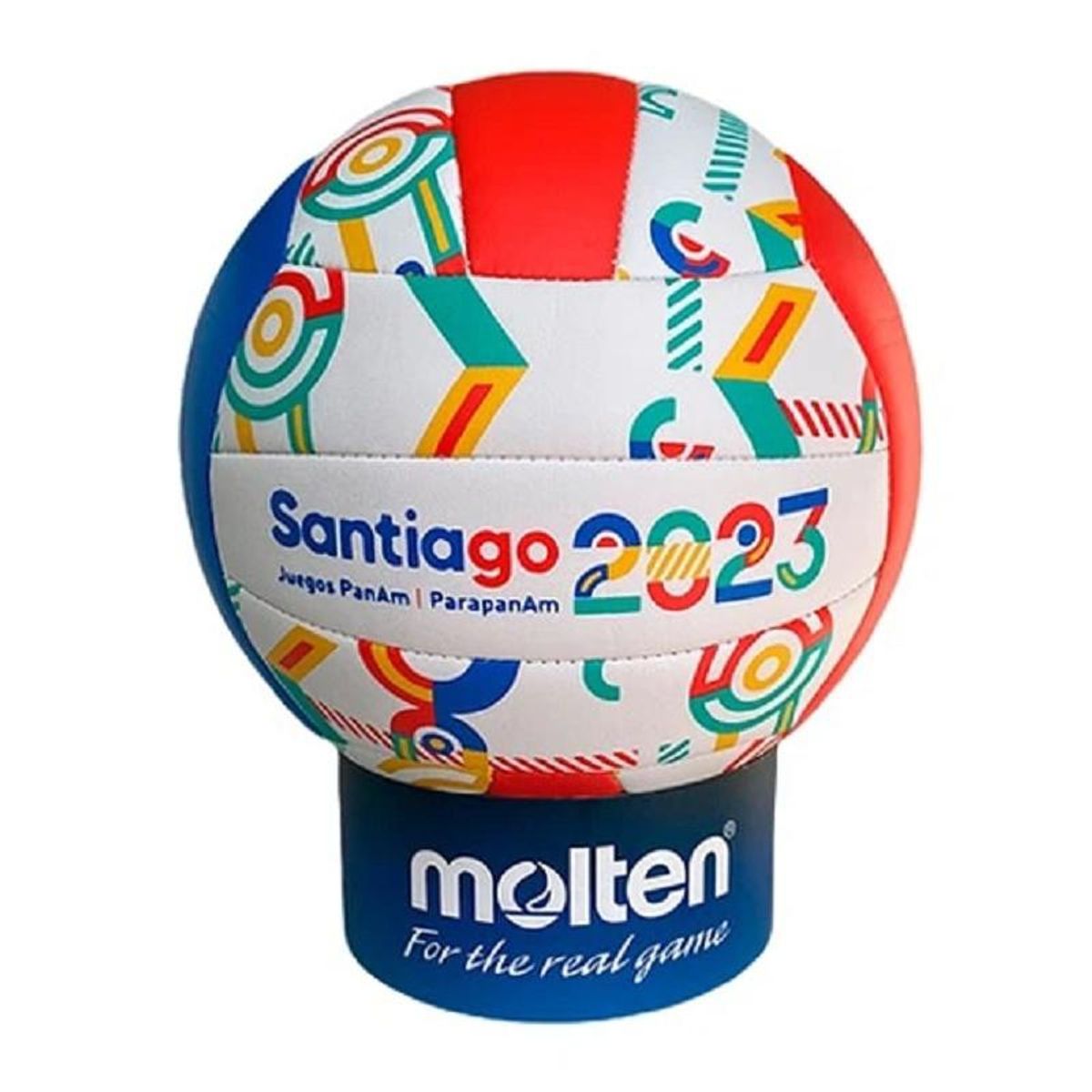 MOLTEN - Balon De Voleibol Molten Ms-500 Santiago 2023 N°5